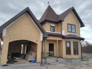 Двухэтажный дом из СИП панелей 167 кв.м. «Рокфор»