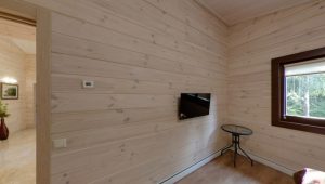 Деревянный дом из клееного профилированного бруса 99 м2